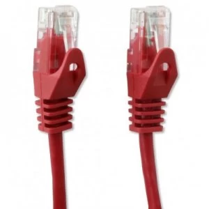 Patch Cord RJ45 U/UTP CAT.6 Red - 10 M Full Copper