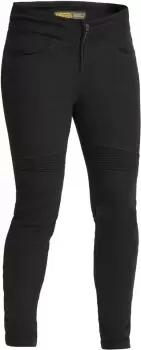 Lindstrands Alva Ladies Motorcycle Leggings, black, Size 36 for Women, black, Size 36 for Women