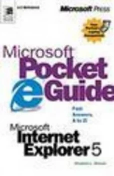 Image of Microsoft Pocket Guide to Microsoft Internet Explorer 5 by Stephen L Nelson Book