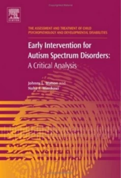 Image of Early Intervention for Autism Spectrum Disorders by Johnny L. Matson Hardback