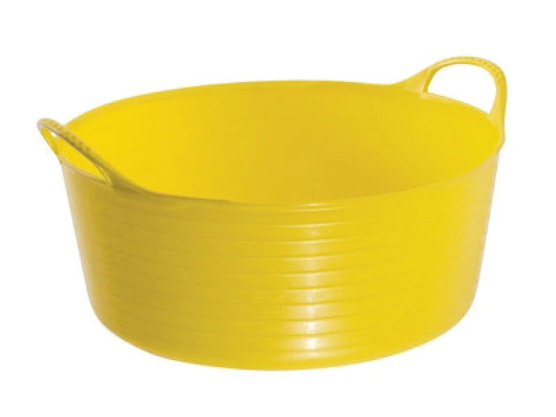 Image of Red Gorilla Sp5Y Gorilla Tub Shallow 5 Litre - Yellow Gorsp5Y
