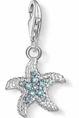 image of Ladies Thomas Sabo Sterling Silver Charm Club Starfish Charm 1344-638-31