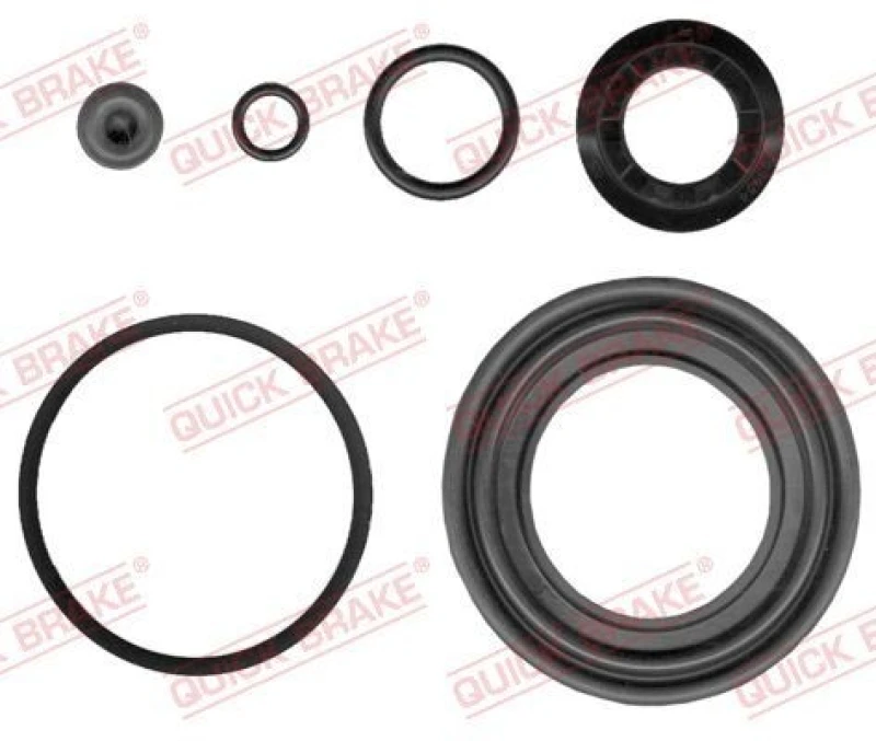 Image of QUICK BRAKE Repair Kit, brake caliper QUICK BRAKE 114-0376