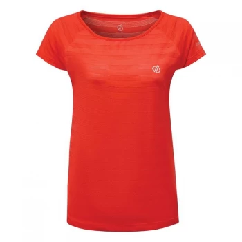 image of Dare2B Defy T-Shirt - Fiery Coral