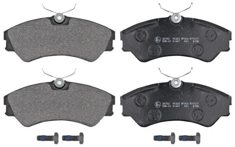 Image of A.B.S. 36752 Brake pad set without integrated wear sensor Brake Pad Set,disc brake (402)