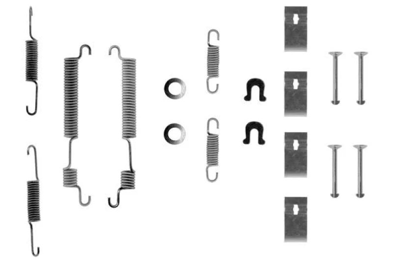 Image of Brake shoe fitting kit Bosch 1 987 475 176