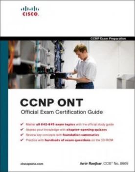 Image of Ccnp Ont Official Exam Certification Guide by Amir Ranjbar Book