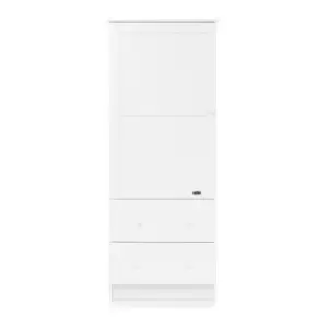 image of Obaby Single White Wardrobe