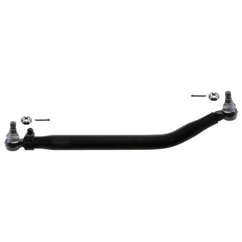 Image of FEBI BILSTEIN 37910 Centre Rod Assembly Front Axle, with crown nut Centre Rod Assembly (285)