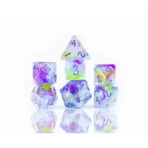 Image of Watercolours Poly Set: Sirius Dice