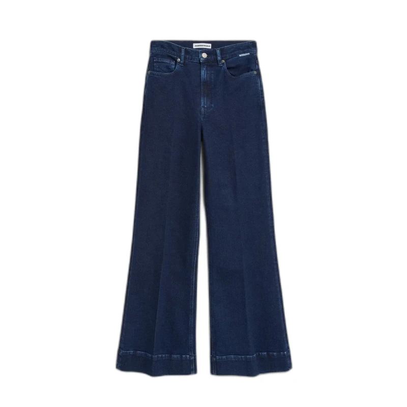 Image of ARMEDANGELS Womens wide-leg jeans ARMEDANGELS Murliaa Bleu Female 34x32