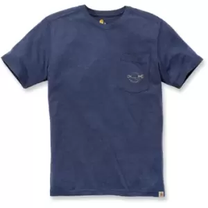 Image of Carhartt Mens Maddock Strong Graphic Short Sleeve T Shirt L - Chest 42-44' (107-112cm)