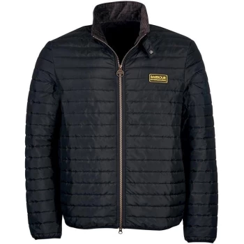 Image of Barbour International Mind Quilt - Black BK11