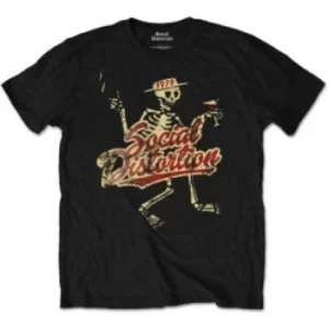 Image of Social Distortion Vintage 1979 Mens Black T Shirt: XXL