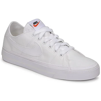 Image of Nike NIKE COURT LEGACY CANVAS womens Shoes Trainers in White.5,5.5,6,2.5,3.5