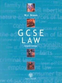 Image of Gcse Law by W. J Brown Book