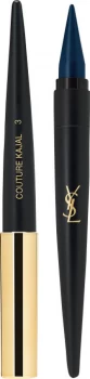 image of Yves Saint Laurent Couture Kajal 3-in-1 Eyeliner 1.5g 03 - Bleu Petrole