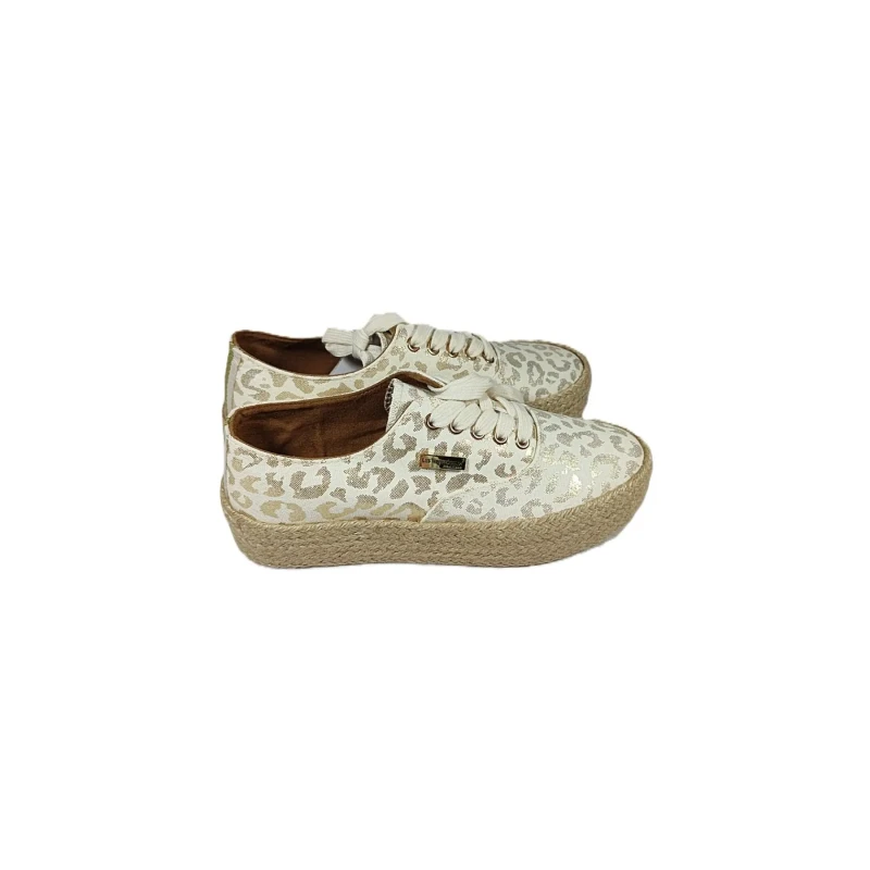 Image of Les Tropeziennes par M.Belarbi Womens sandals Les Tropeziennes par M.Belarbi Cosmic Print Orange Female 36