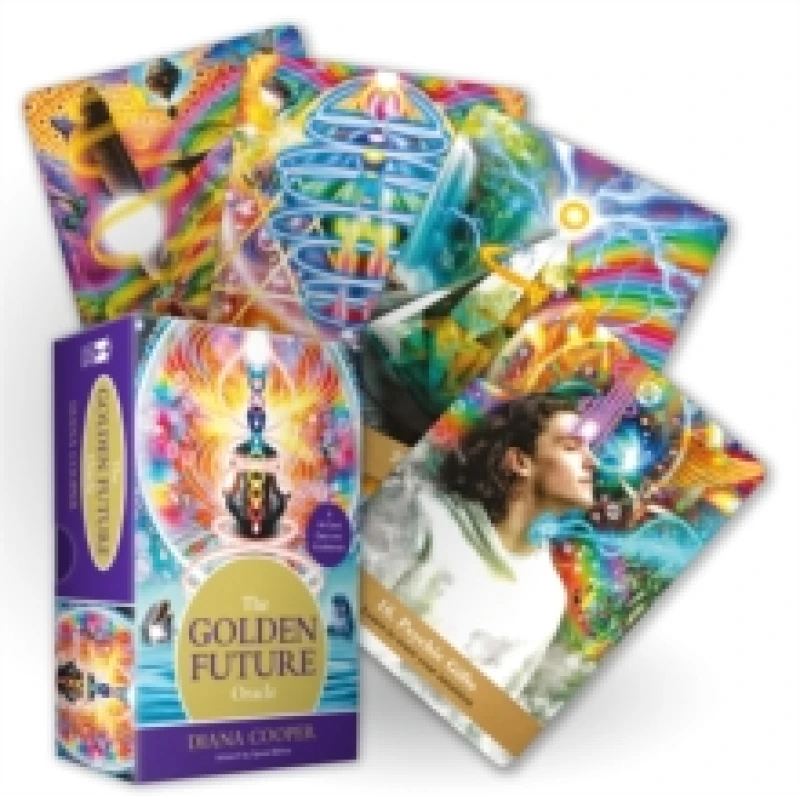 Image of The Golden Future Oracle : A 44-Card Deck and Guidebook Cards