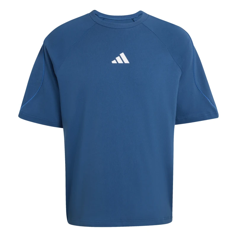 Image of Adidas T-Shirt adidas Stadium Bleu Male M