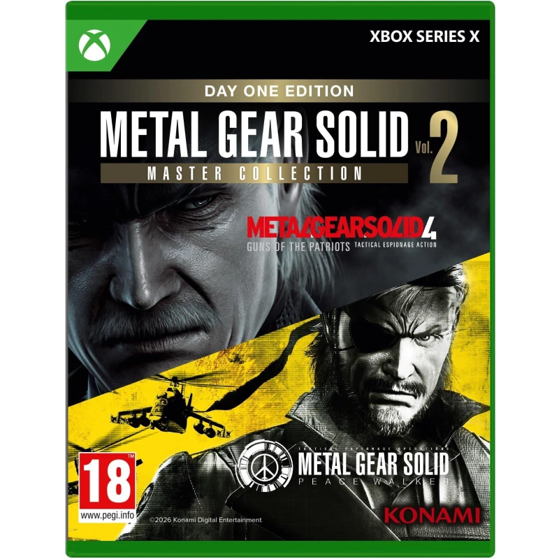 Image of Metal Gear Solid Master Collection Volume 2 Day One Edition Xbox Series X Game