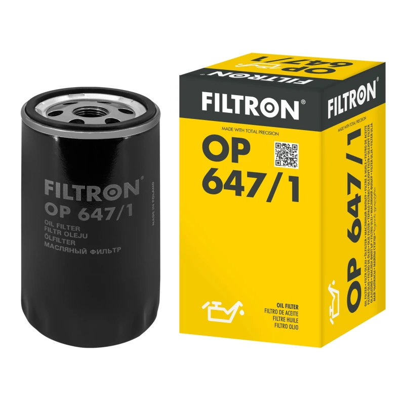 Image of FILTRON Oil filter FILTRON OP 647/1