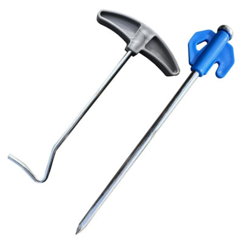 Image of OLPRO Case Of 20 Hard Ground Pegs And Peg Puller