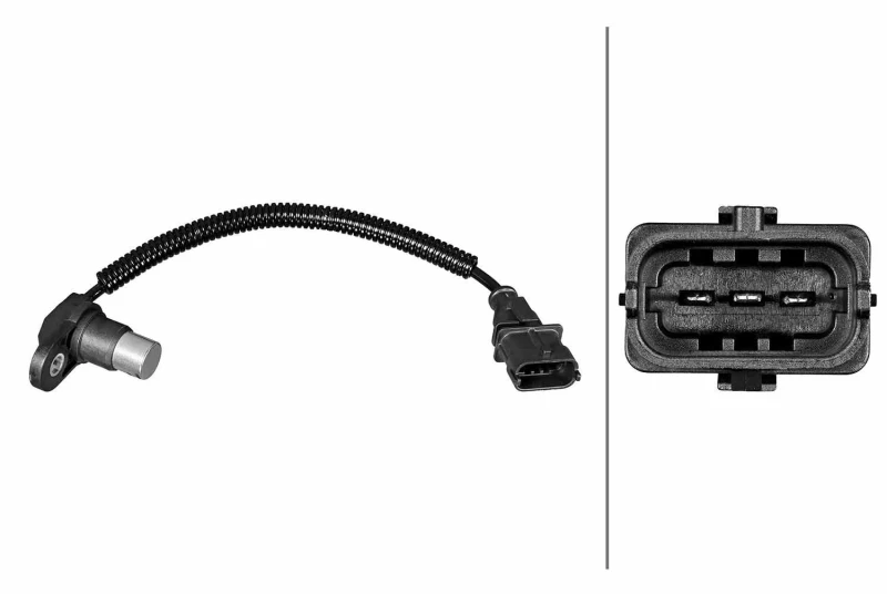 Image of HELLA Camshaft position sensor HELLA 6PU 358 380-261