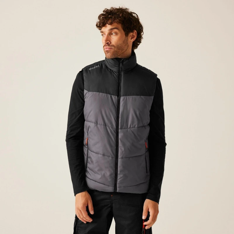 Image of Regatta Tactical Regime Bodywarmer - Grey Grey M