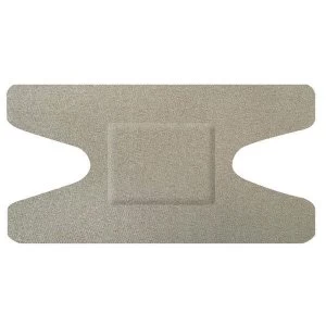Image of Click Medical Hygioplast Fabric Knuckle Plasters Tan Pack of 50
