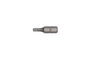 Image of Teng Tools HEX2500303 3 Pack 3mm Hex Bit - 25mm Long - 1/4" Hex