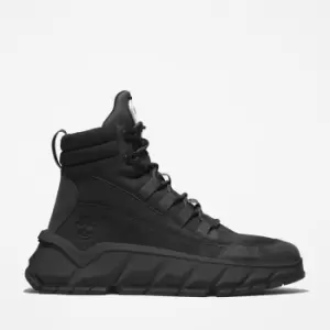 Image of Timberland Tbl Turbo Waterproof Boot For Men In Black Black, Size 10.5