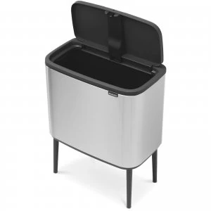 Image of Brabantia Bo Touch Bin 36L - Matt Steel Fingerprint Proof