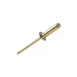 image of Forgefix - 4.8 x 10.0mm Aluminium Blind Rivet 3 .0- 5.0mm Thickness - Bag of 100