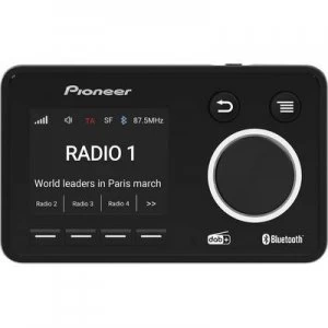 image of Pioneer SDA-11DAB DAB+ receiver Bluetooth audio streaming, Handsfree