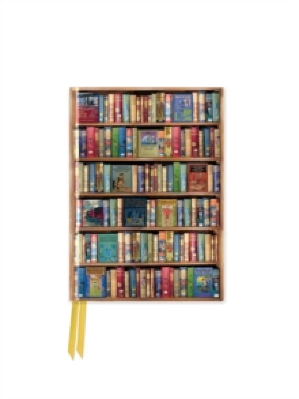 Image of Bodleian Libraries: Hobbies & Pastimes Bookshelves (Foiled Pocket Journal) Notebook / blank book