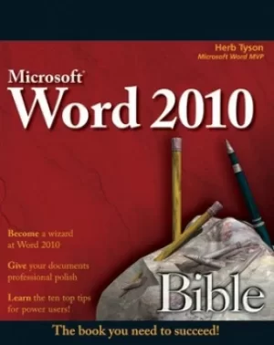 Image of Microsoft Word 2010 bible by Herbert L Tyson