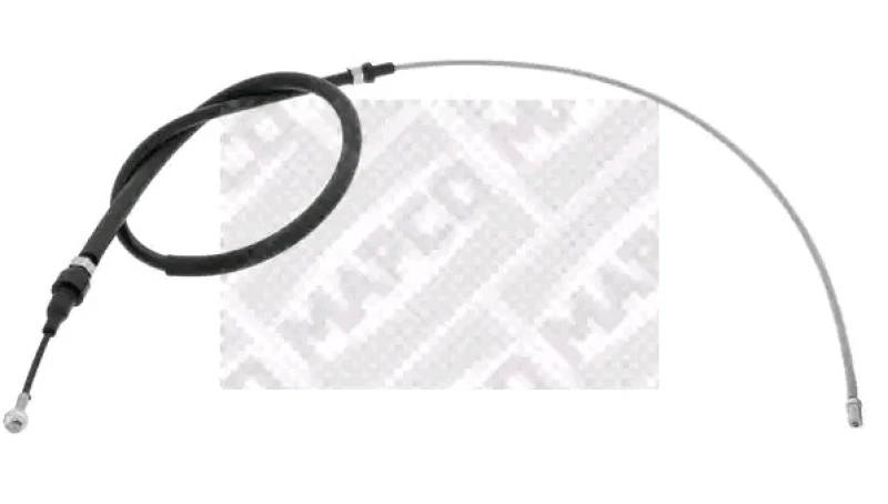 Image of MAPCO 5795 Brake Cable Rear, 1445mm Cable,parking brake (124)