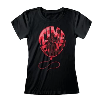 Image of IT Chapter 2 - Time To Float Womens Large T-Shirt - Black