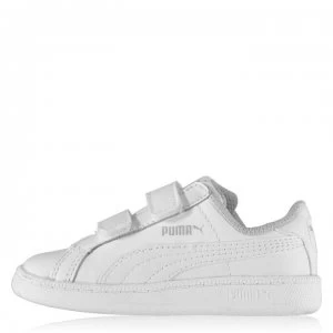 Puma Smash Suede Fun Court Trainers Infant Boys - White