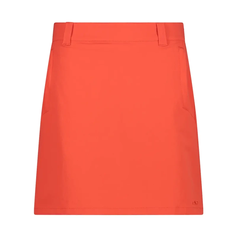 Image of Womens 2 in 1 skirt-short CMP Orange Female XL
