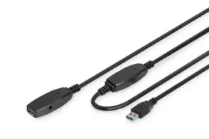 Image of Digitus Active USB 3.0 extension cable, 10 m