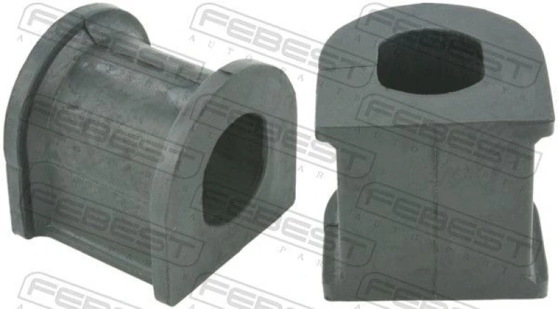 Image of Anti roll bar bush FEBEST PGSB-BOX3R-KIT