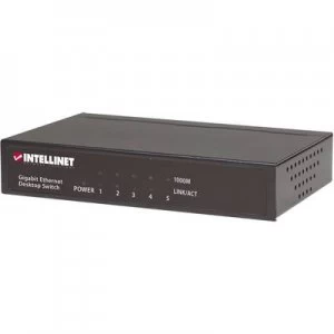 Image of Intellinet 530378 Network switch 5 ports 1 Gbps