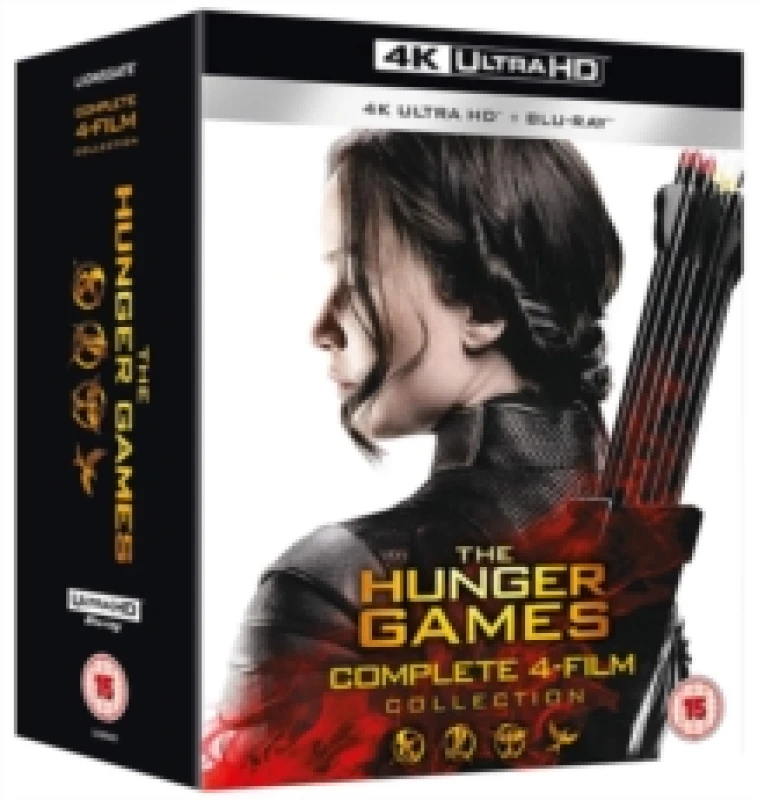 Image of The Hunger Games: Complete 4-film Collection Bluray 5055761912821
