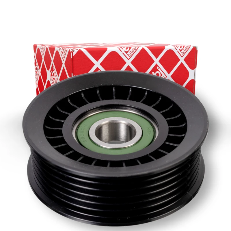 Image of Deflection / guide pulley, V-ribbed belt FEBI BILSTEIN 176536