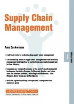 Image of Supply Chain Management by Amy Zuckerman Paperback