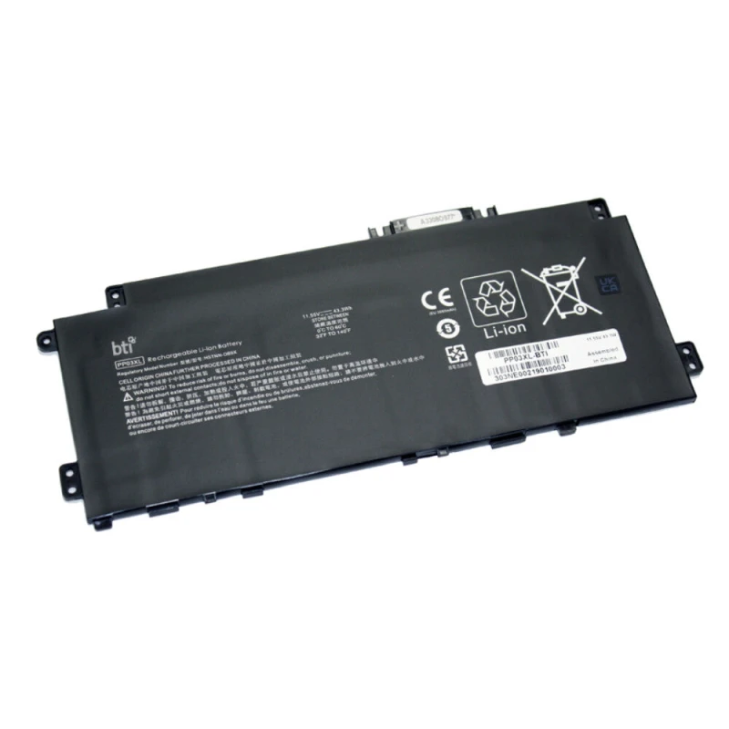 Image of BTI BTI M01144-006 compatible 43.3Wh 3-cell battery for HP PAVILION X360 14-DW series M01144-006-BTI