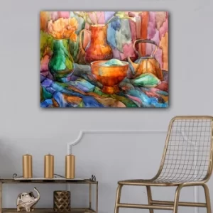 Image of 747184315_70100 Multicolor Decorative Canvas Painting