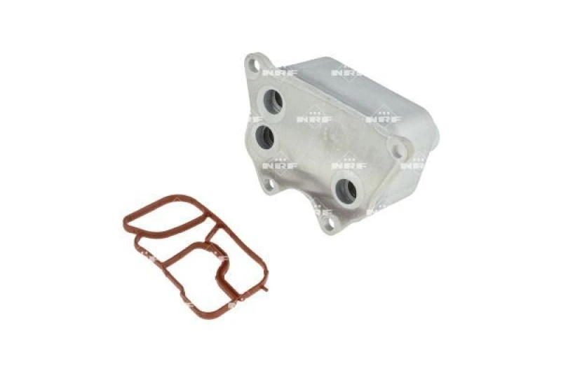 Image of NRF 31173 Oil Cooler EASY FIT with gaskets/seals Oil Cooler,engine oil (469)